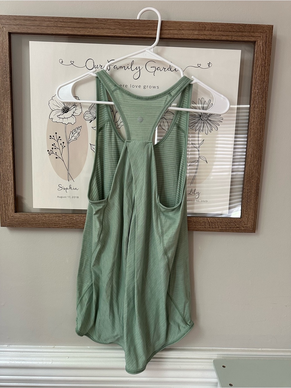 Lululemon Green Essential Tank size 6